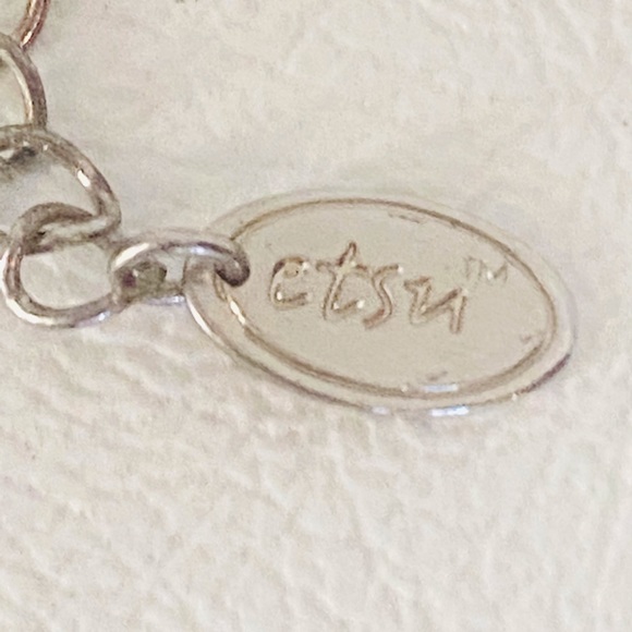 ETSU Silver Ball Chain Fringe Necklace - Picture 6 of 8